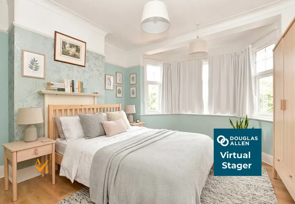Bedroom 1 (Nordic style) - Old Church Road, Chingford - Wards of Kent