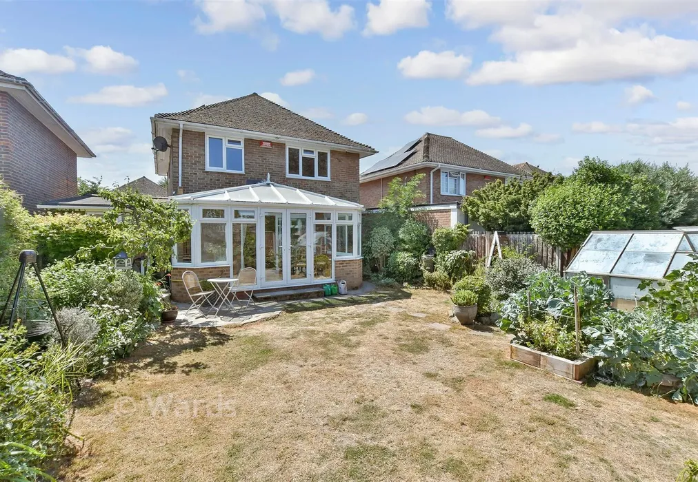 Rear Elevation - Laxton Way, Faversham, Kent - Wards of Kent