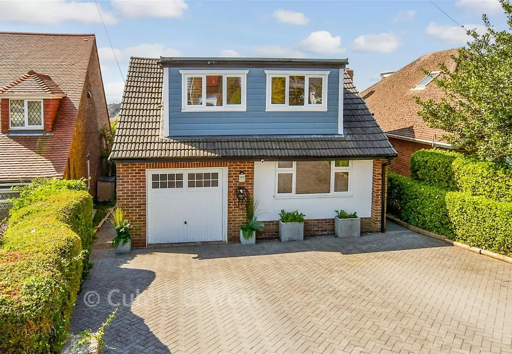 Front External - Crescent Drive North, Woodingdean, Brighton, East Sussex - Wards of Kent