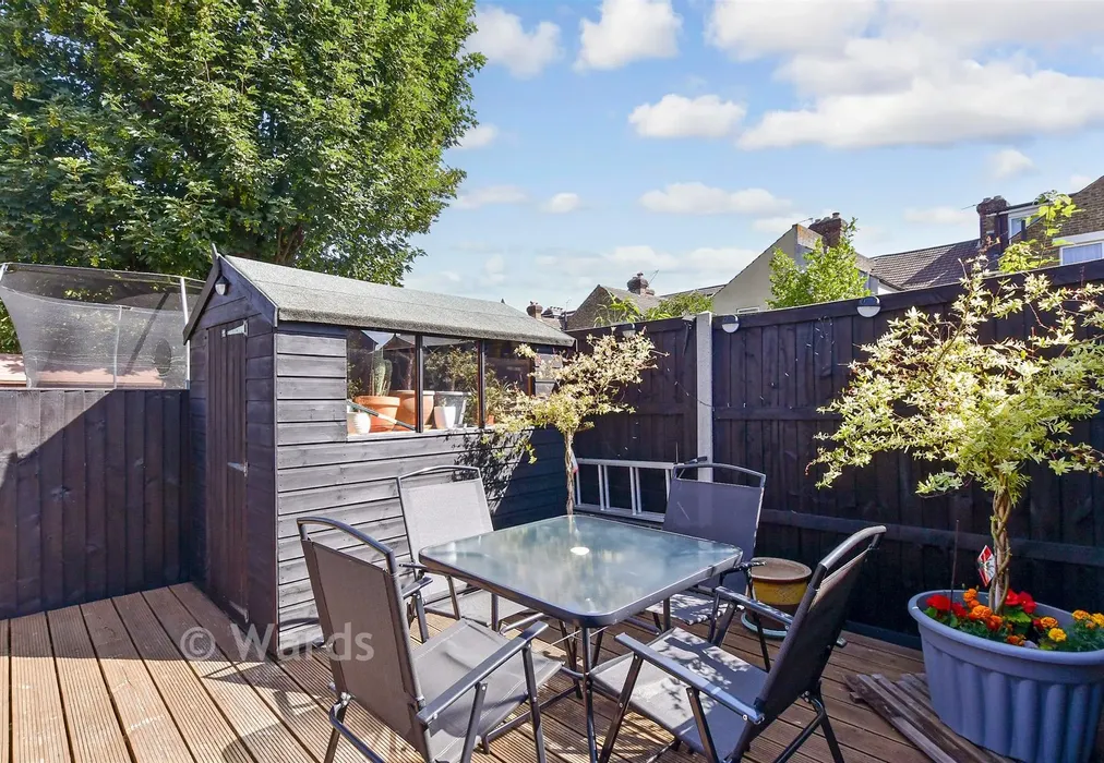 Rear Garden - Muir Road, Maidstone, Kent - Wards of Kent