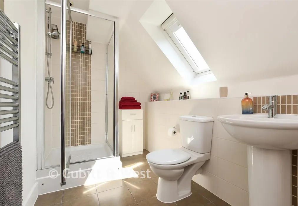 En-Suite Shower Room - Tupwood Gardens, Caterham, Surrey - Wards of Kent