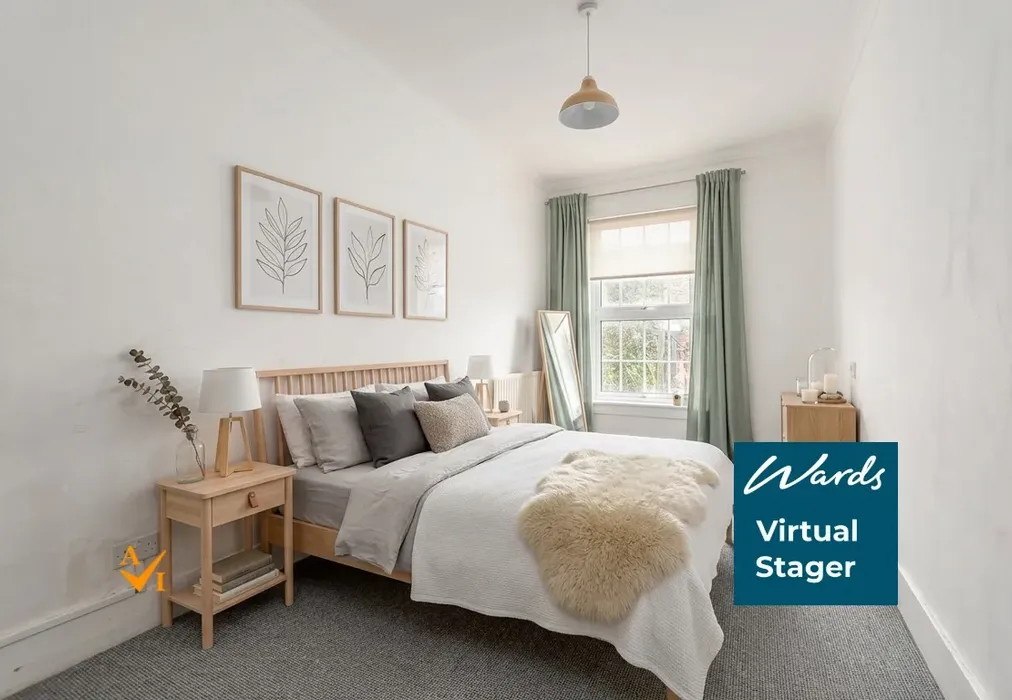 Bedroom 2 (Nordic style) - Foord Road South, Folkestone, Kent - Wards of Kent