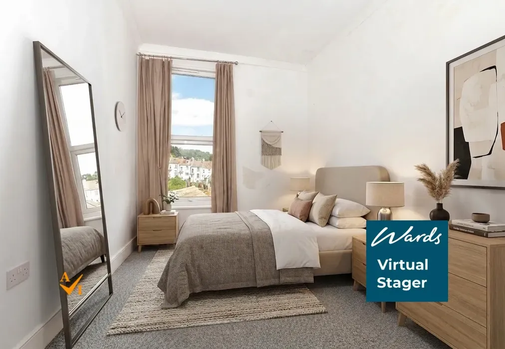 Bedroom 3 (Contemporary style) - Foord Road South, Folkestone, Kent - Wards of Kent