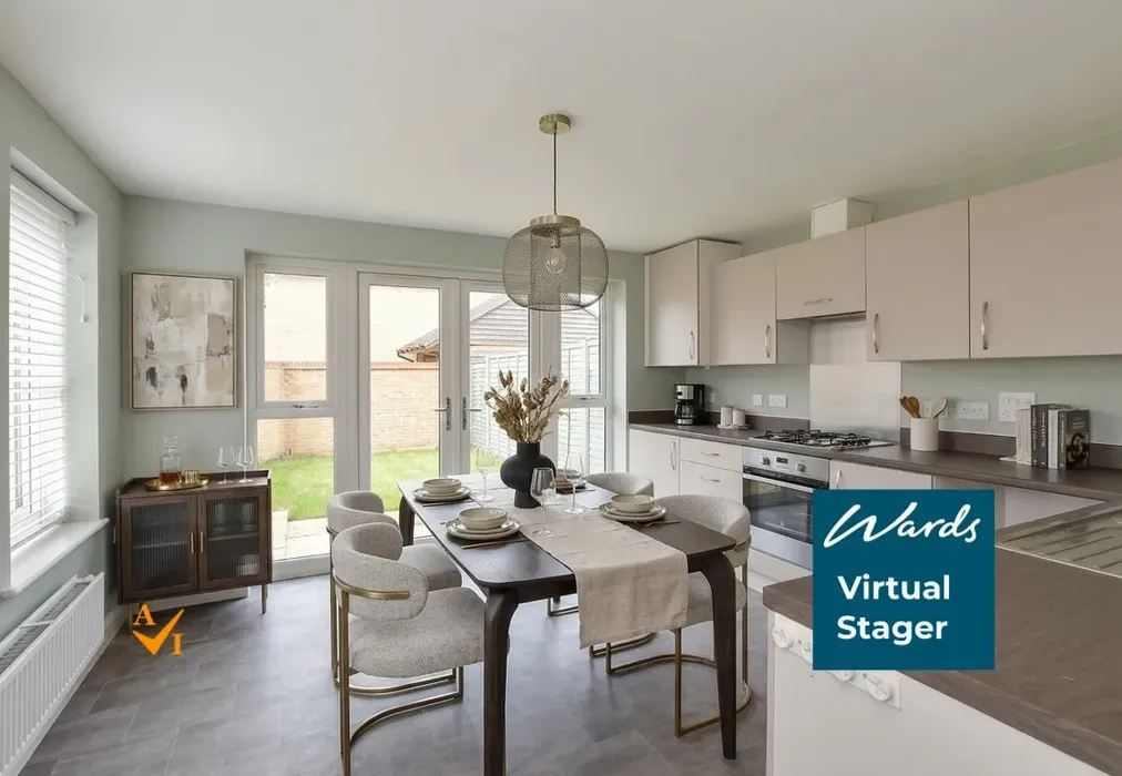 Kitchen/Diner (Contemporary style) - Millyard Road, Aylesham, Canterbury, Kent - Wards of Kent