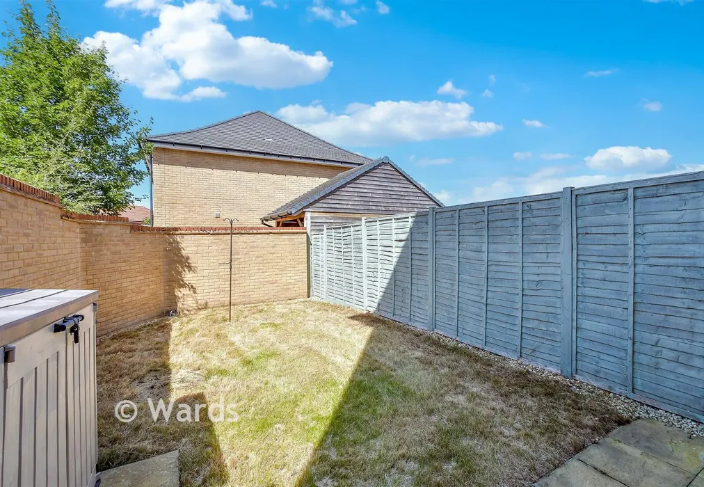 Rear Garden - Millyard Road, Aylesham, Canterbury, Kent - Wards of Kent