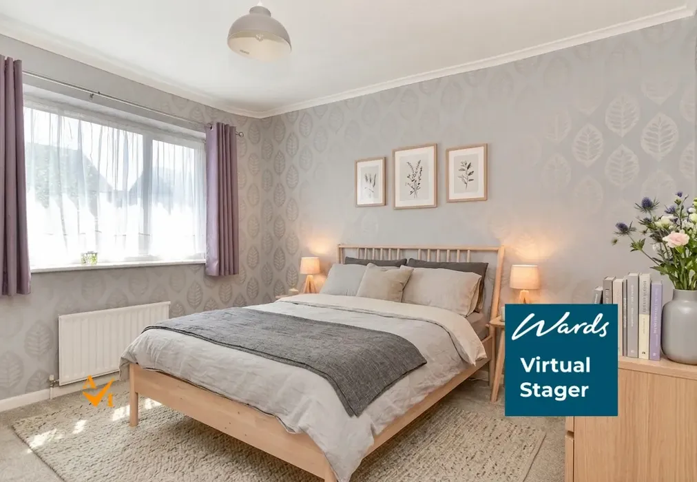 Bedroom 2 (Nordic style) - Dryland Road, Snodland, Kent - Wards of Kent