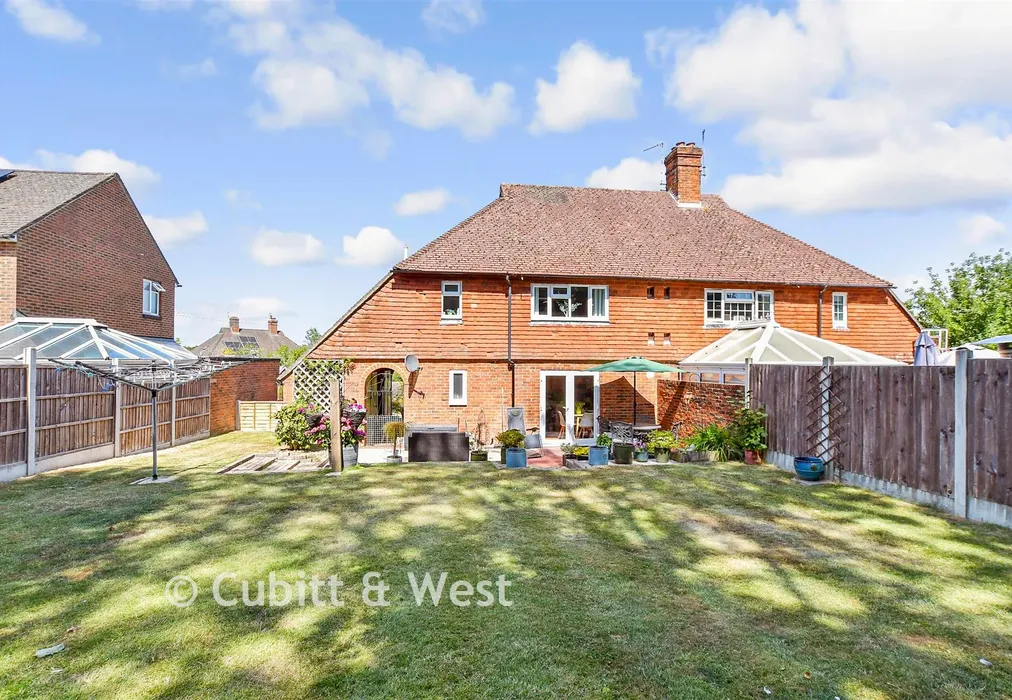Rear Elevation - Guillod Cottages, Graffham, Petworth, West Sussex - Wards of Kent