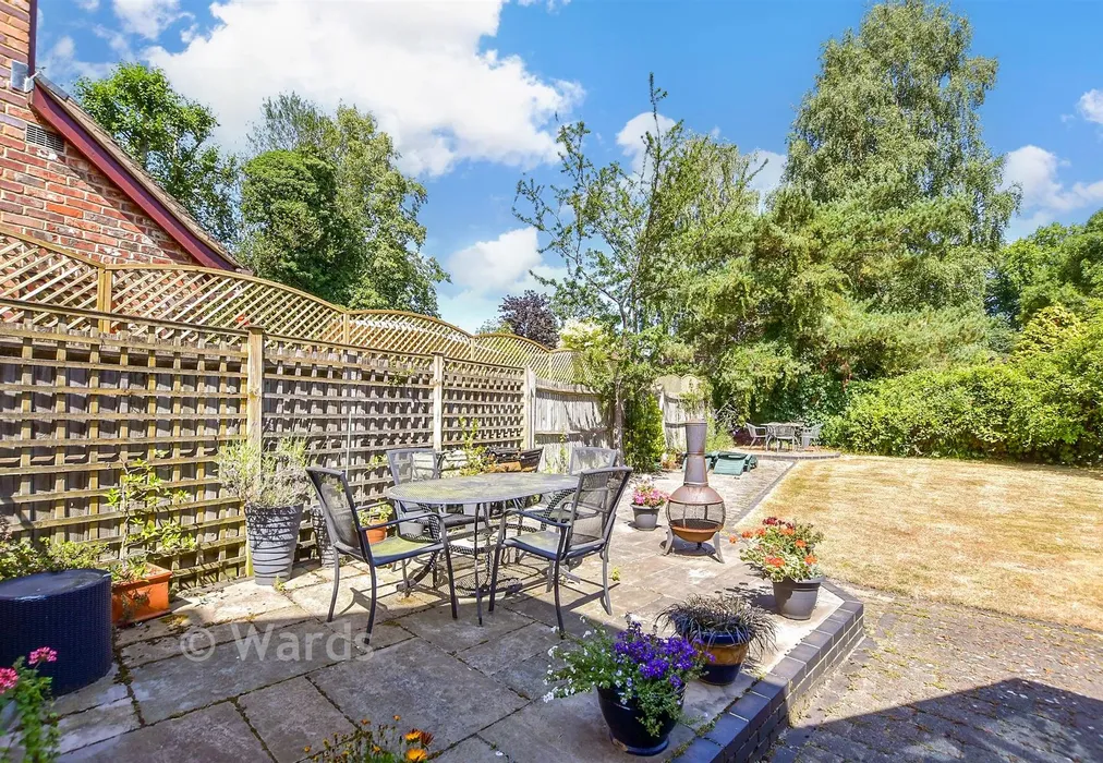 Rear Garden - Well Close, Leigh, Kent - Wards of Kent