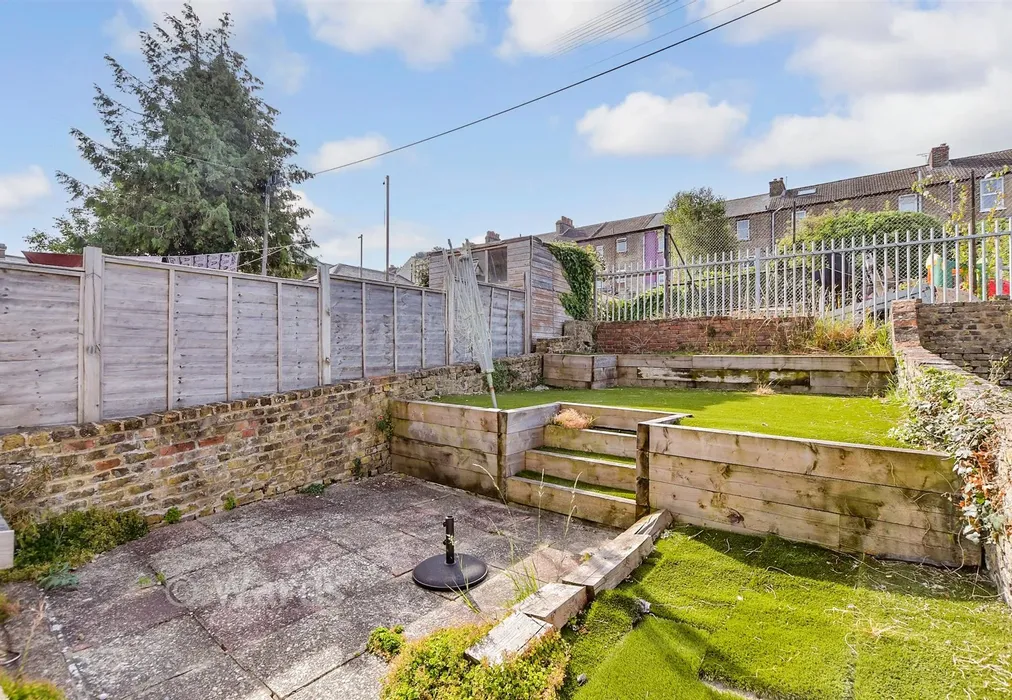 Rear Garden - Longfield Road, Dover, Kent - Wards of Kent