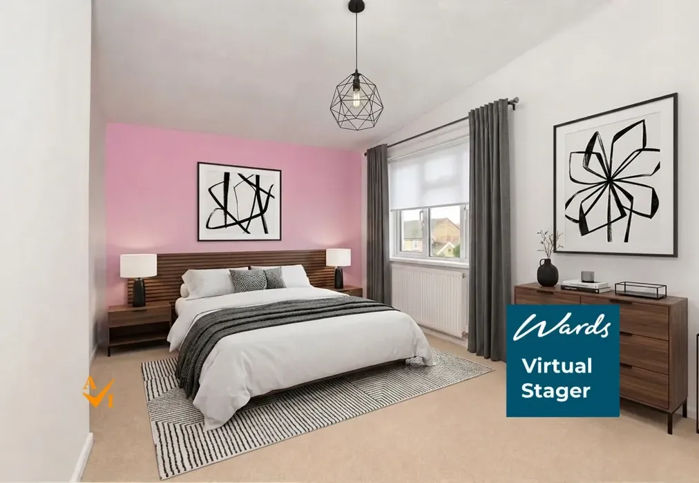 Bedroom 1 (Modern style) - Chalk Avenue, St. Michaels, Tenterden, Kent - Wards of Kent