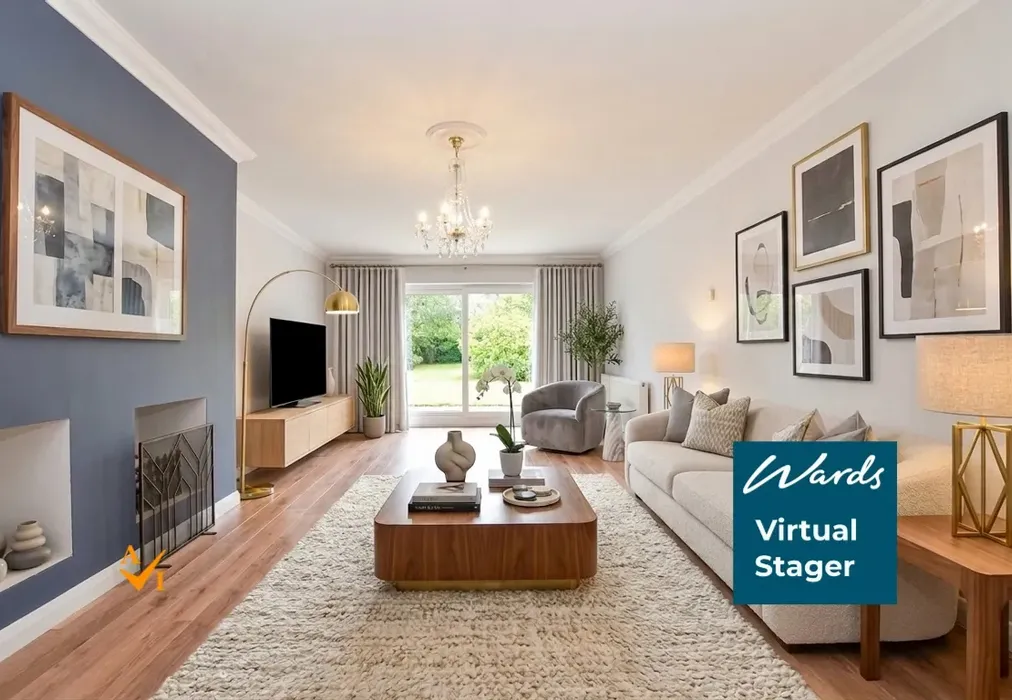 Lounge (Contemporary style) - Butchers Lane, Mereworth, Kent - Wards of Kent
