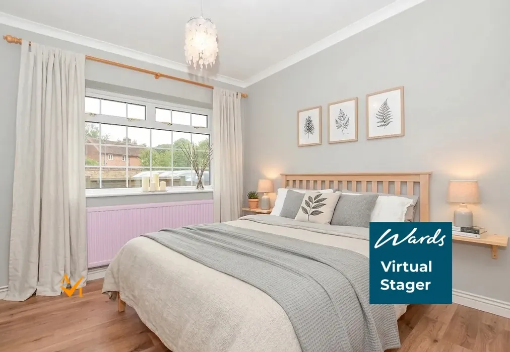 Bedroom 3 (Nordic style) - Butchers Lane, Mereworth, Kent - Wards of Kent