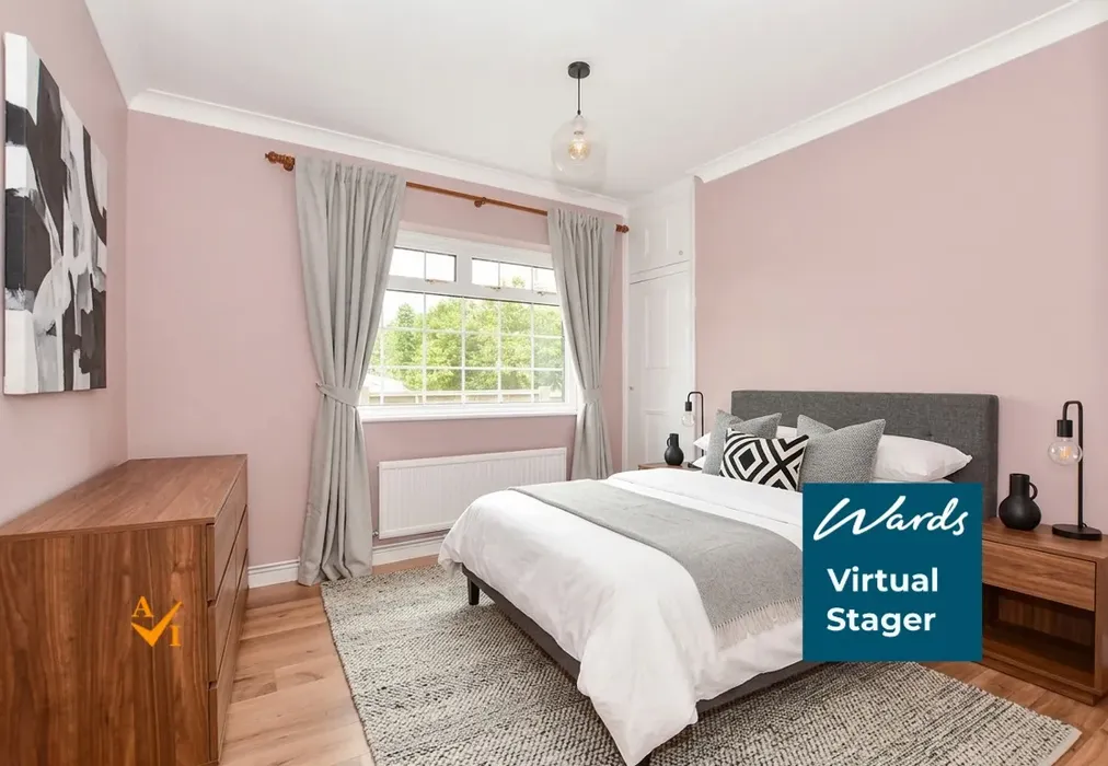 Bedroom 2 (Modern style) - Butchers Lane, Mereworth, Kent - Wards of Kent