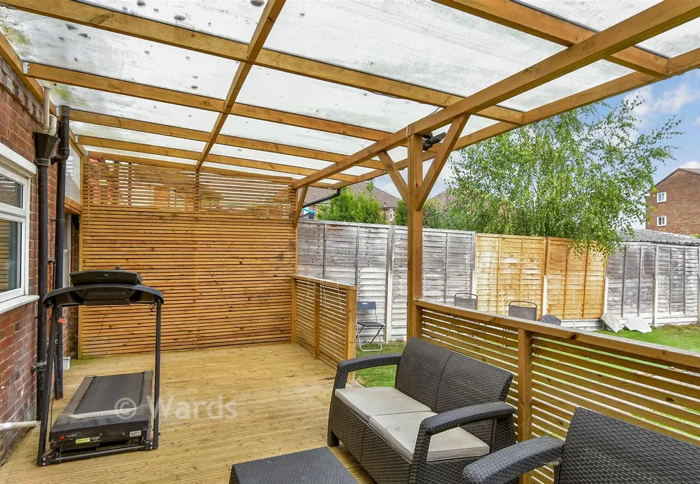 Patio/Decking - Stratford Avenue, Rainham, Gillingham, Kent - Wards of Kent