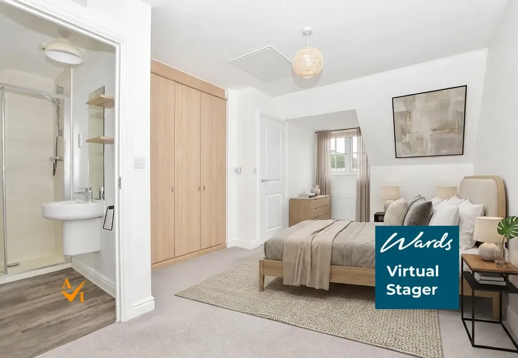 Bedroom 1 (Contemporary style) - Eccles Close, Aylesford, Kent - Wards of Kent