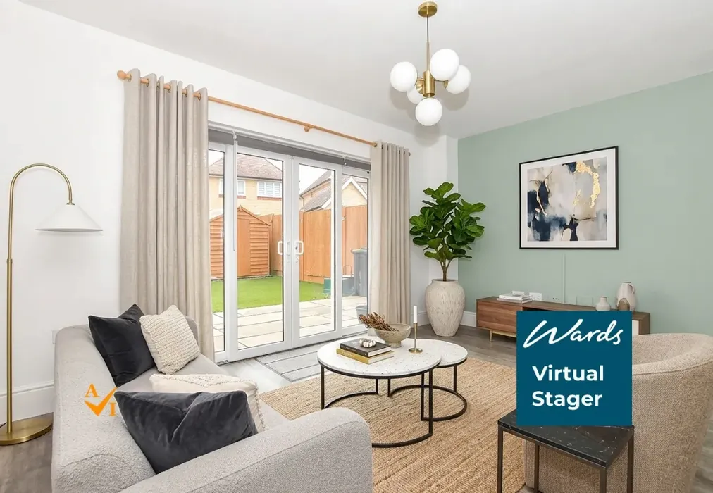 Lounge (Contemporary style) - Eccles Close, Aylesford, Kent - Wards of Kent