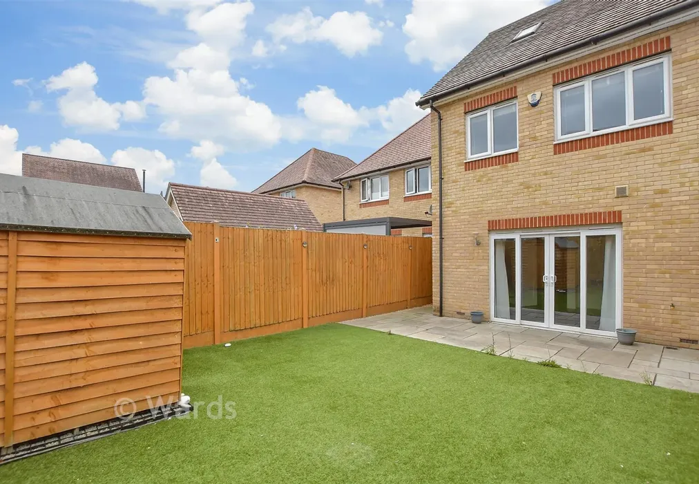 Rear Garden - Eccles Close, Aylesford, Kent - Wards of Kent