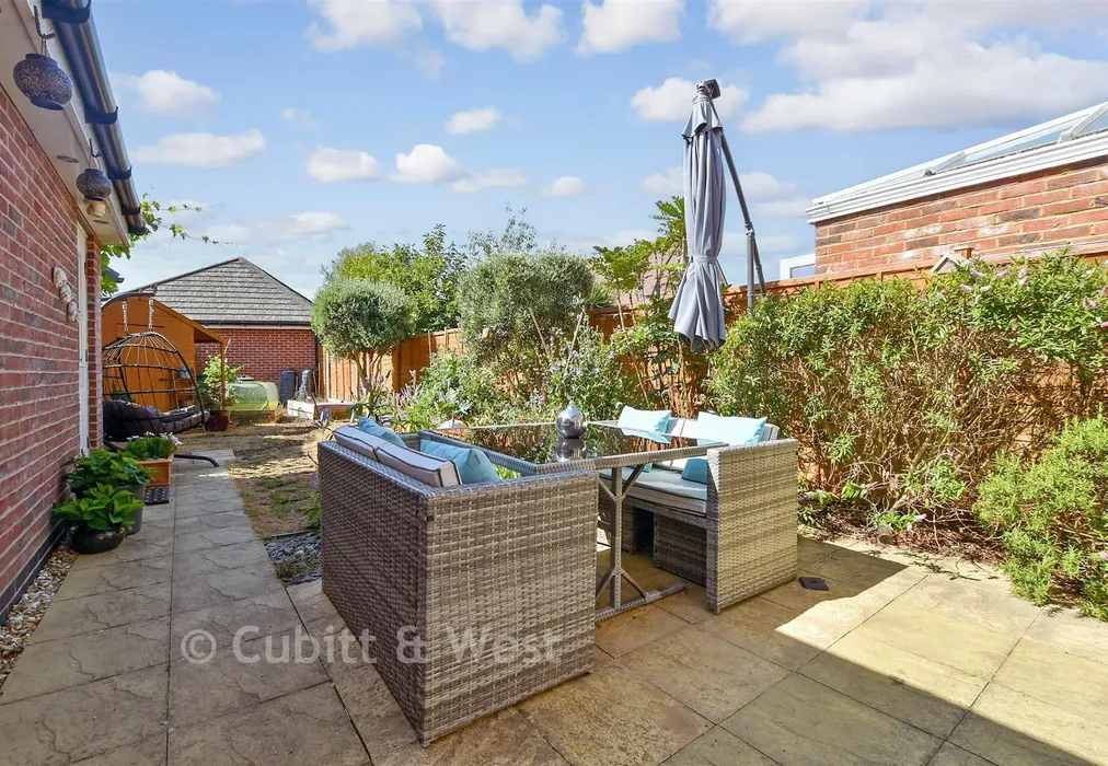 Rear Garden - Ockenden Road, Littlehampton, West Sussex - Wards of Kent