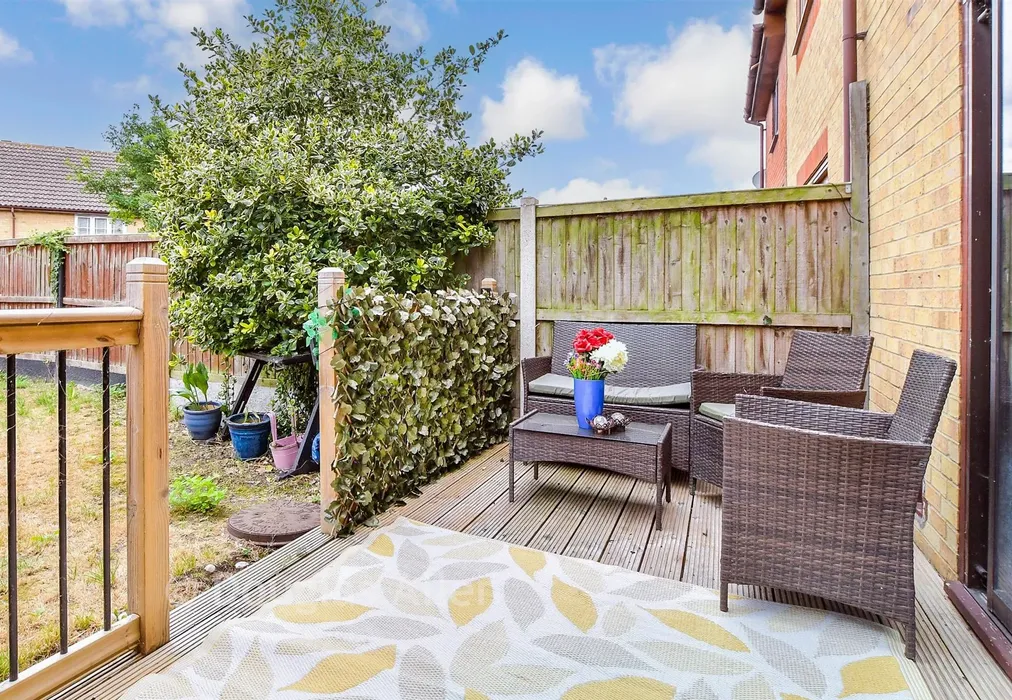 Patio / Decking - Station Avenue, Wickford, Essex - Wards of Kent