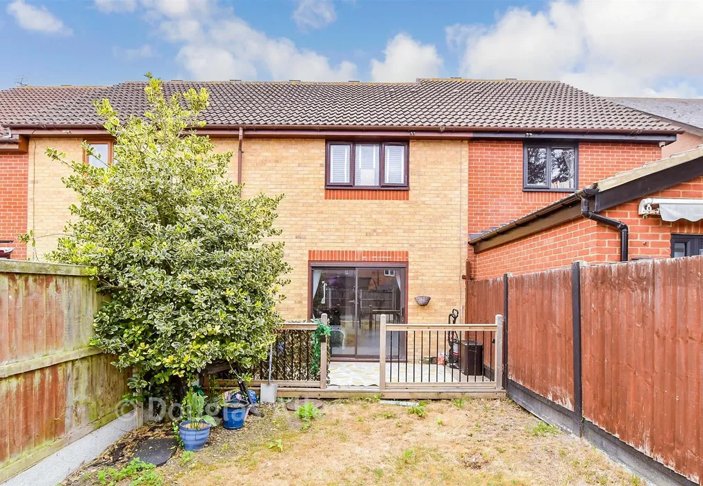 Rear Elevation - Station Avenue, Wickford, Essex - Wards of Kent