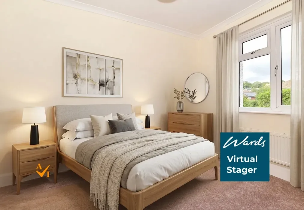 Bedroom 2 (Contemporary style) - Twiss Grove, Hythe, Kent - Wards of Kent