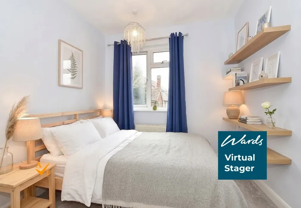 Bedroom 3 (Nordic style) - Twiss Grove, Hythe, Kent - Wards of Kent