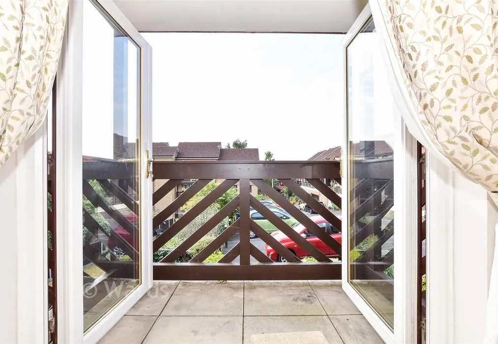 Balcony - St. Anne's Court, Maidstone, Kent - Wards of Kent