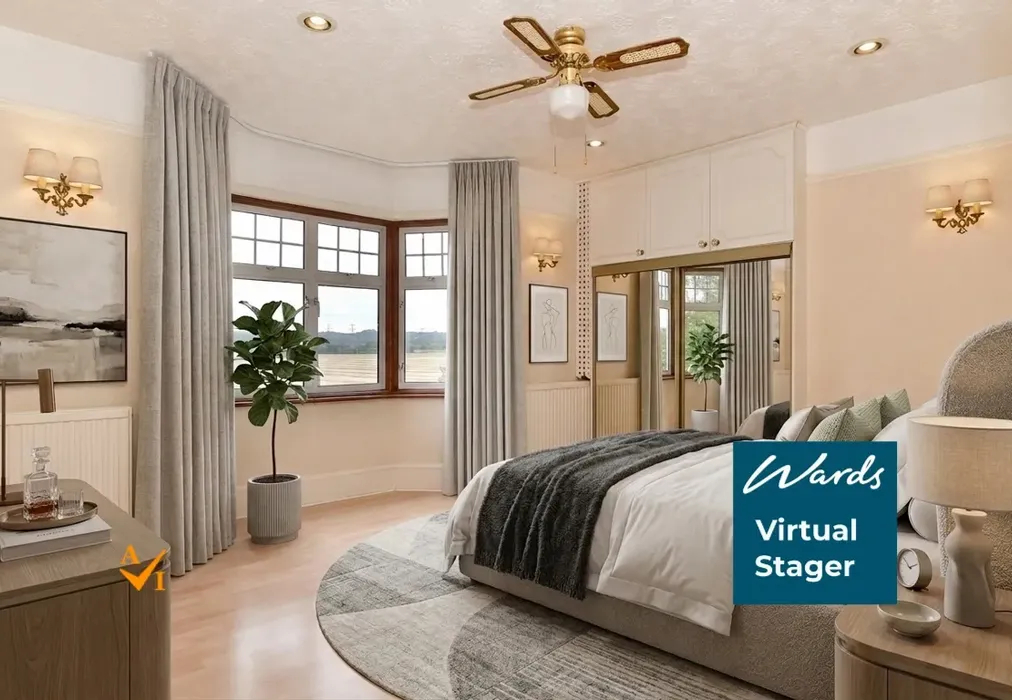 Bedroom 1 (Contemporary style) - Station Road, Cliffe, Rochester, Kent - Wards of Kent