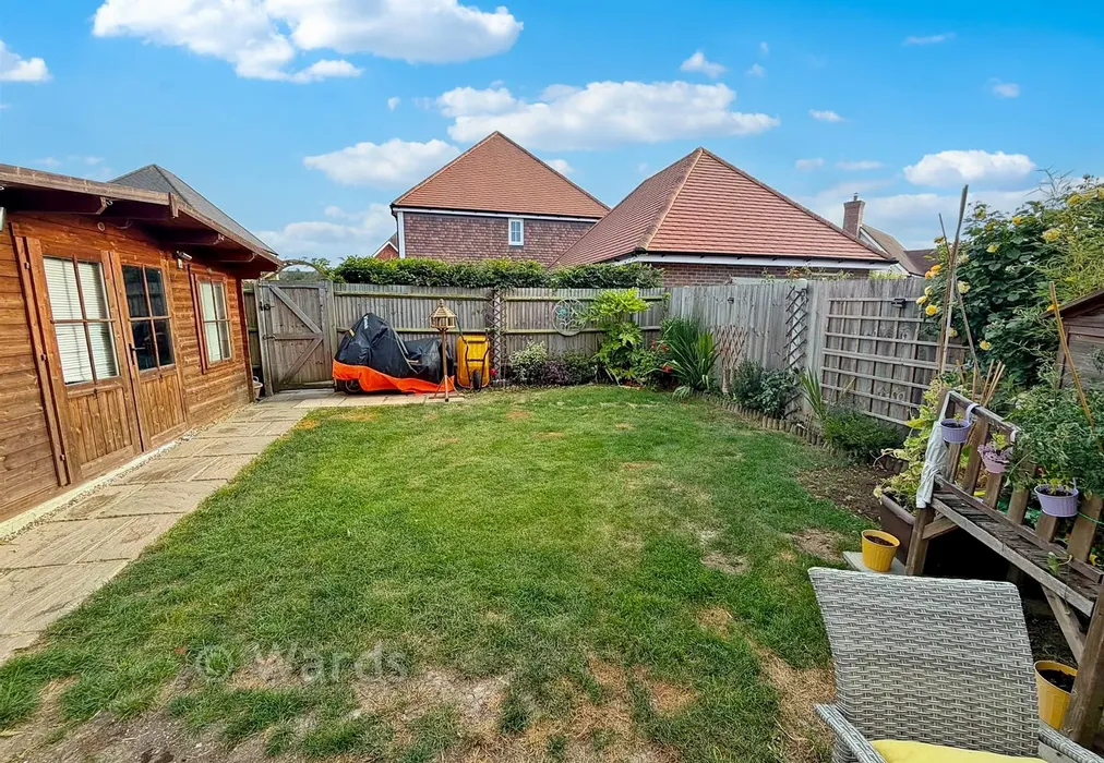 Rear Garden - Fullers Way, Biddenden, Kent - Wards of Kent
