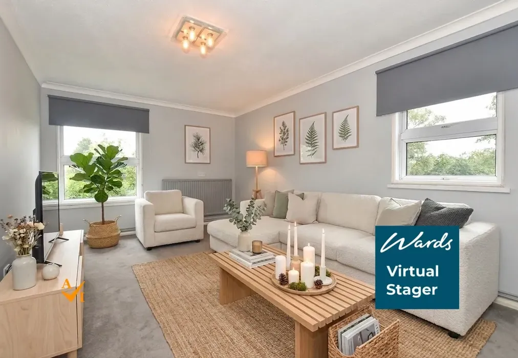 Lounge (Nordic style) - Albion Place, Willesborough, Ashford, Kent - Wards of Kent