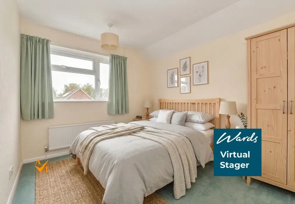 Bedroom 2 (Nordic style) - Glebelands, Biddenden, Kent - Wards of Kent
