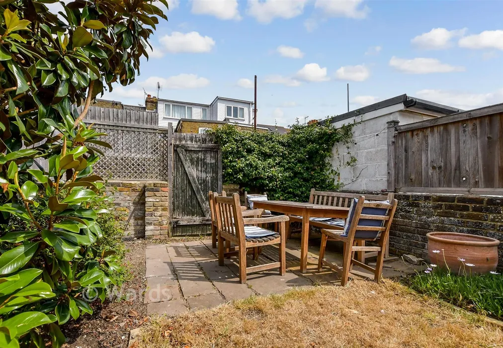 Rear Garden - St. Patrick's Road, Ramsgate, Kent - Wards of Kent