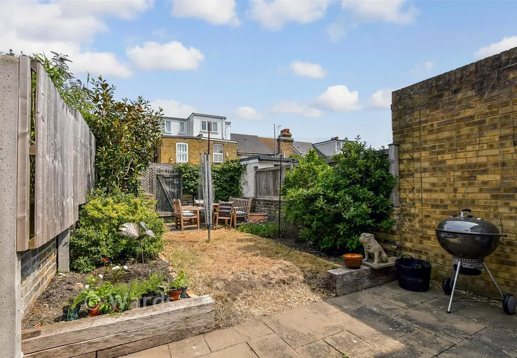 Rear Garden - St. Patrick's Road, Ramsgate, Kent - Wards of Kent