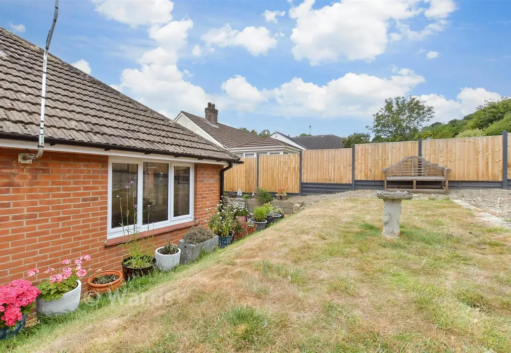 Rear Garden - Deanwood Road, Dover, Kent - Wards of Kent