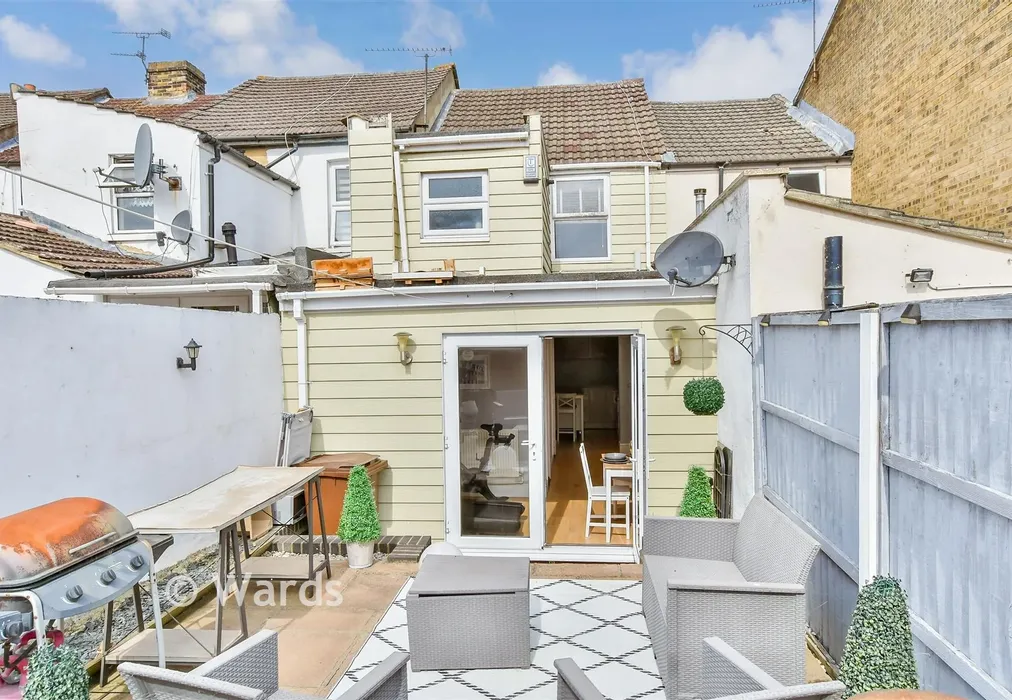 Rear Elevation - Skinner Street, Gillingham, Kent - Wards of Kent