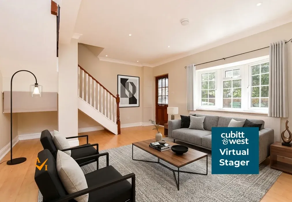 Living Room (Modern style) - Woodcote Mews, Wallington, Surrey - Wards of Kent