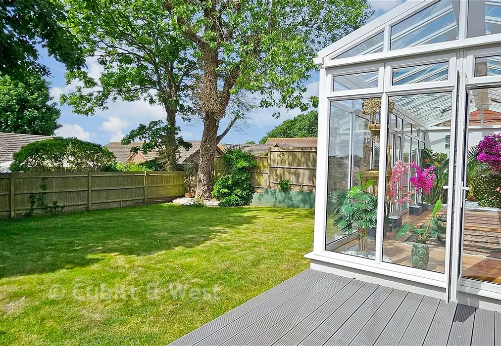 Rear Garden original - Tor Road, Peacehaven, East Sussex - Wards of Kent