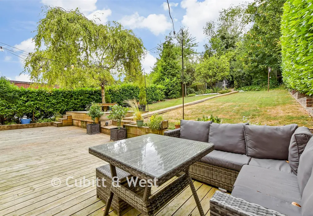 Patio / Decking - Downs Way Close, Tadworth, Surrey - Wards of Kent