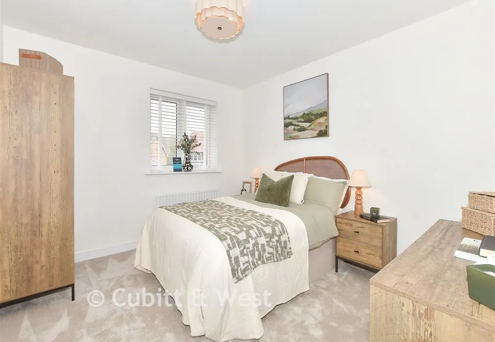 Bedroom 1 - Wittering Place, Dunlin Square, West Wittering, West Sussex - Wards of Kent