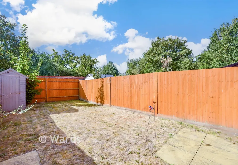 Rear Garden - Heath Wood Drive, Maidstone, Kent - Wards of Kent