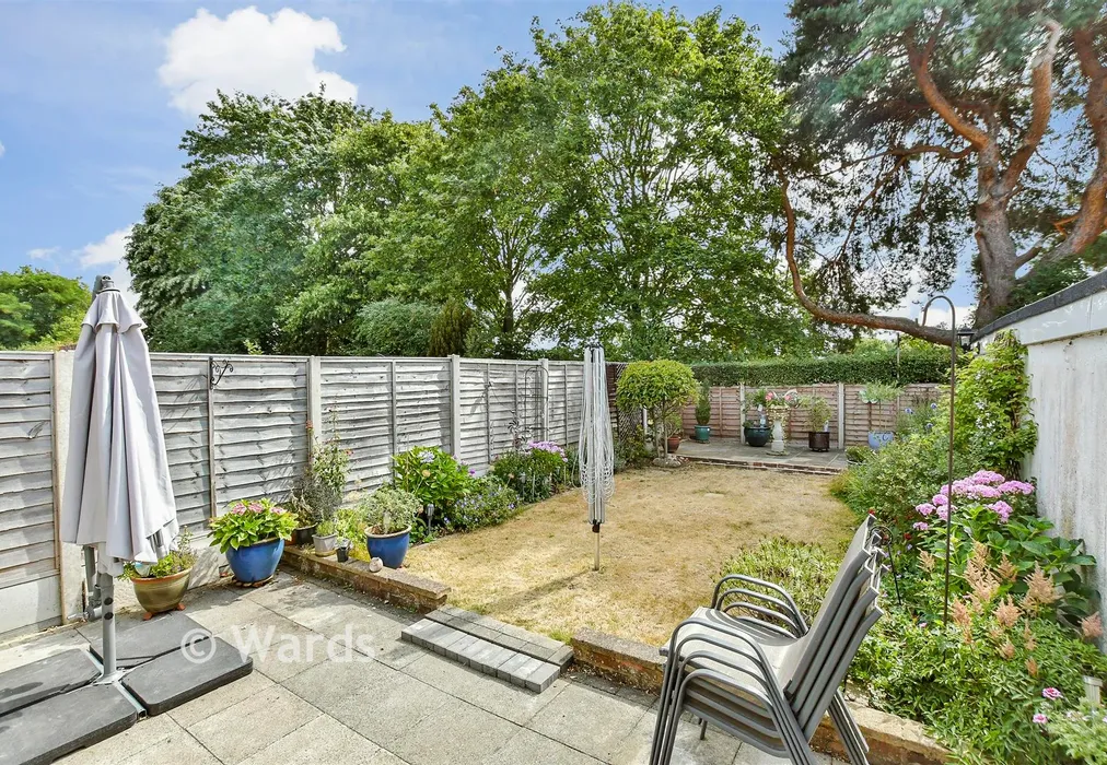 Rear Garden - Priory Grove, Ditton, Kent - Wards of Kent