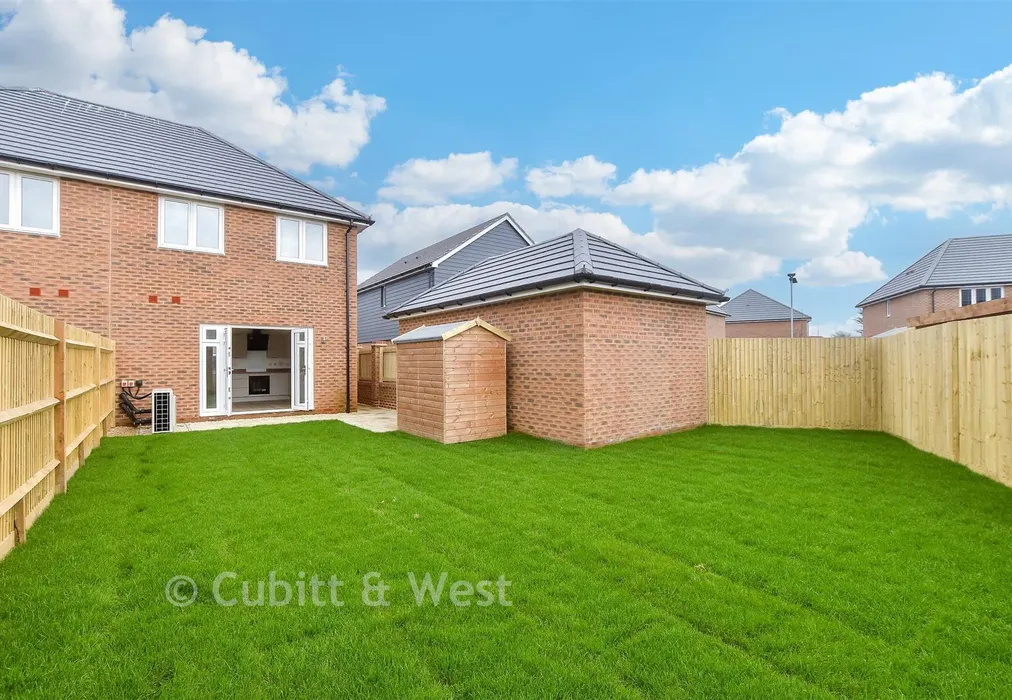 Rear Garden - Wittering Place, Oystercatcher Way, West Wittering, West Sussex - Wards of Kent