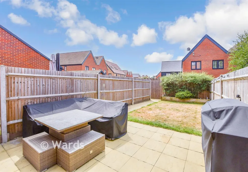Rear Garden - Albertine Road, Langley, Maidstone, Kent - Wards of Kent