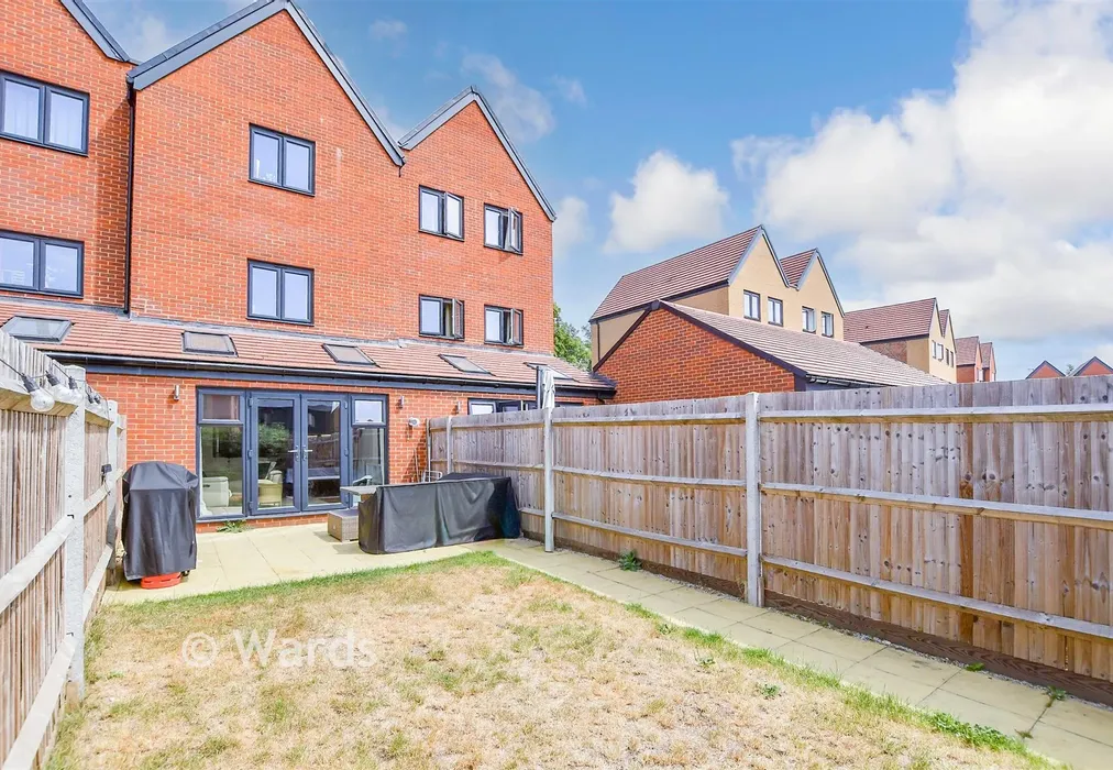 Rear Garden - Albertine Road, Langley, Maidstone, Kent - Wards of Kent