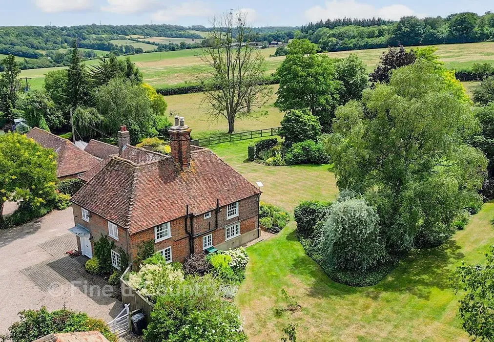 Aerial View - Pett Bottom, Canterbury, Kent - Wards of Kent