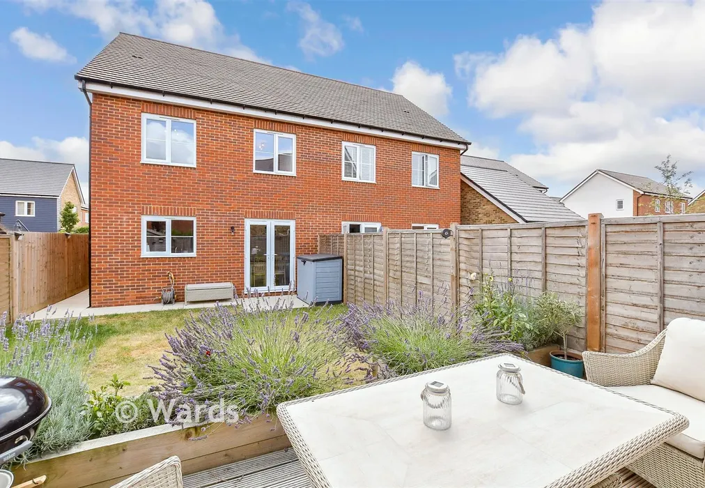 Rear Elevation - Butterfield Way, Ash, Kent - Wards of Kent