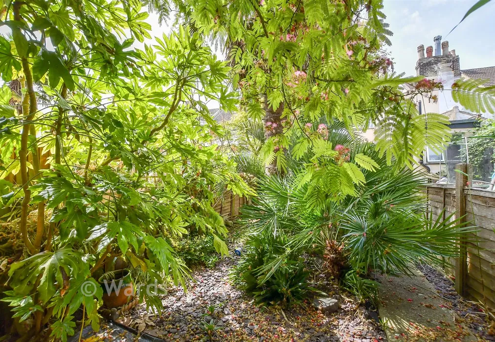 Rear Garden - Salisbury Road, Chatham, Kent - Wards of Kent