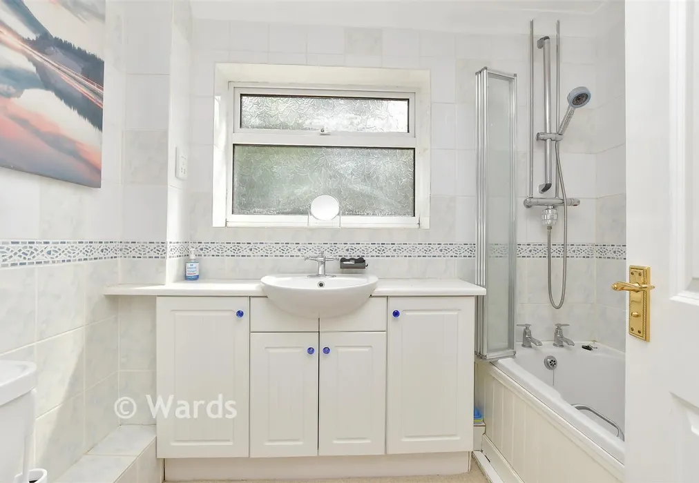 Bathroom - Sadlers Close, Walderslade, Chatham, Kent - Wards of Kent