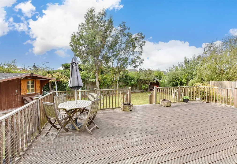 Patio / Decking - Pebble Lane, Seasalter, Whitstable, Kent - Wards of Kent