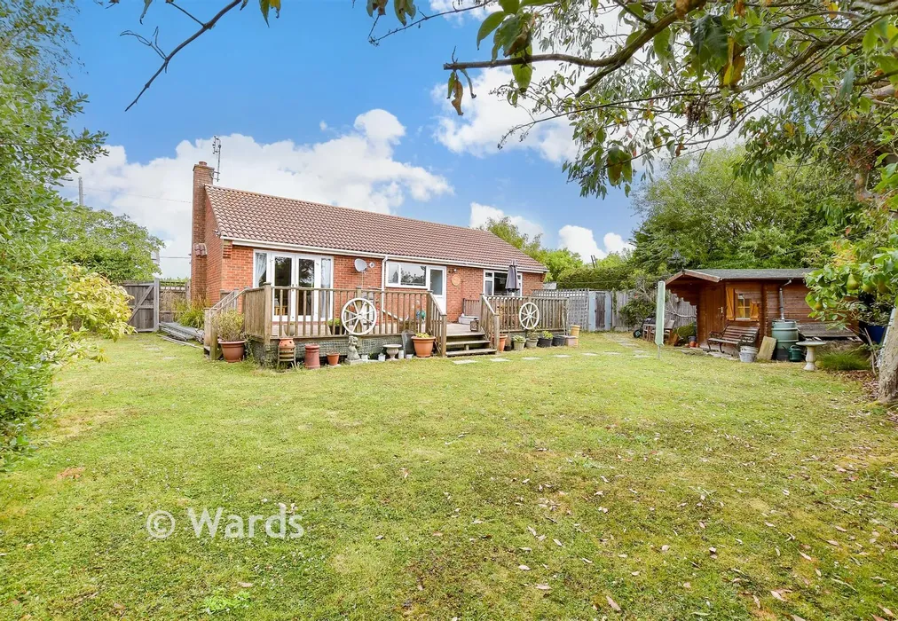 Rear Elevation - Pebble Lane, Seasalter, Whitstable, Kent - Wards of Kent